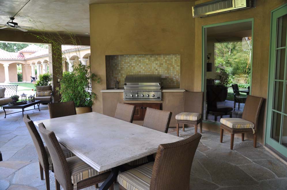 Lush and Lovely Back Patio Table
